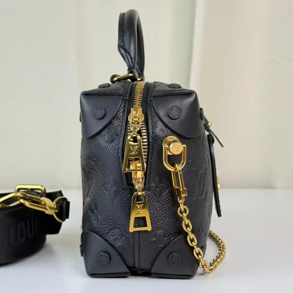 Louis Vuitton Black Empreinte Leather Shoulder Bag Crossbody - Picture 5 of 9